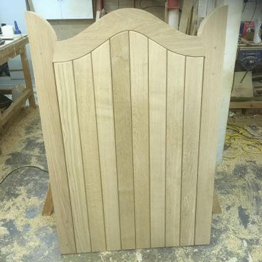 front, door, wood